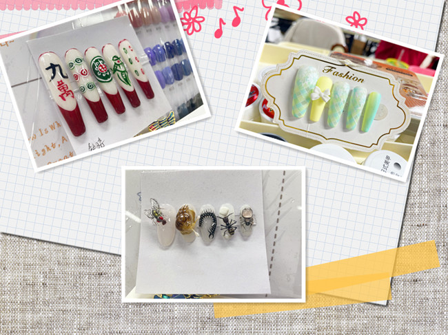 南寧學(xué)美甲一個月學(xué)員作品