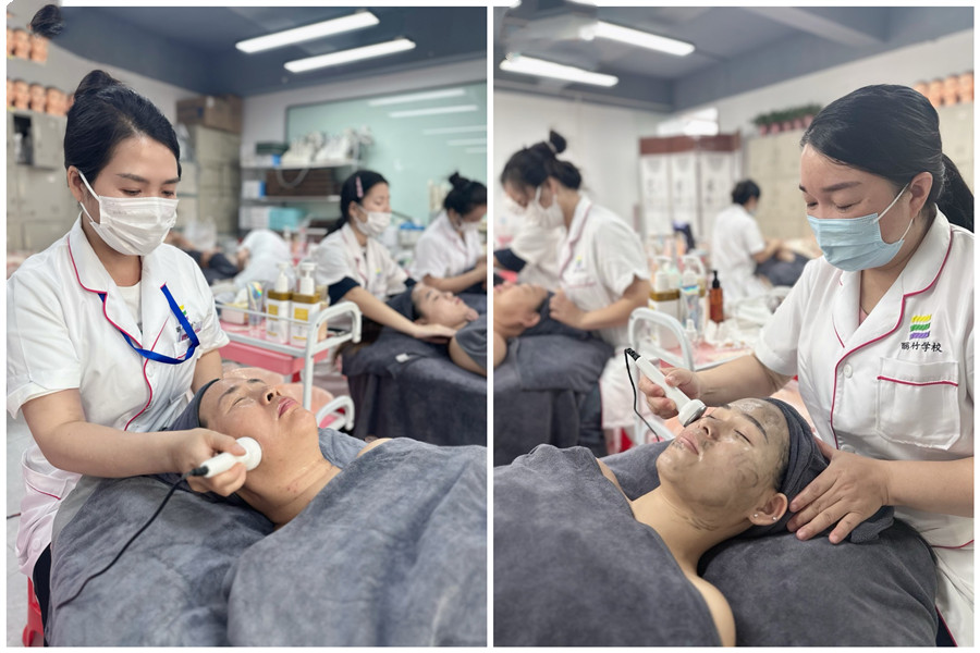 面部導(dǎo)入儀的好處，南寧美容儀器教學(xué)