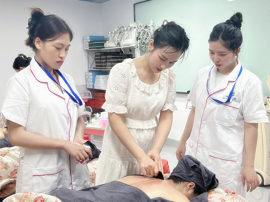 背部疏通的好處，廣西美容健康課程講解