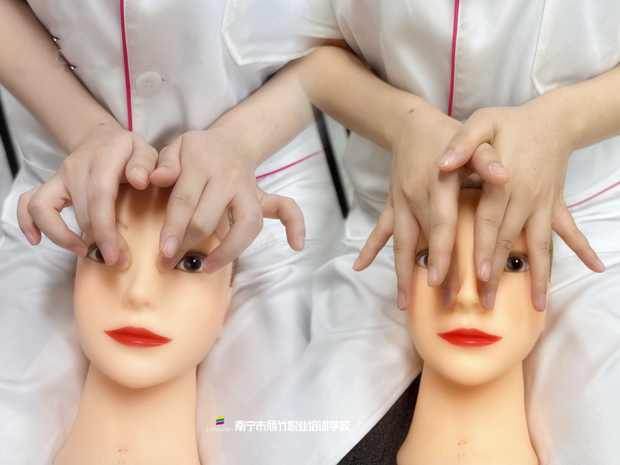 假頭模練習(xí)美容有什么好處，南寧美容培訓(xùn)學(xué)校