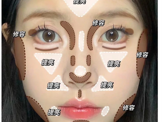 修容的步驟及方法，南寧教化妝