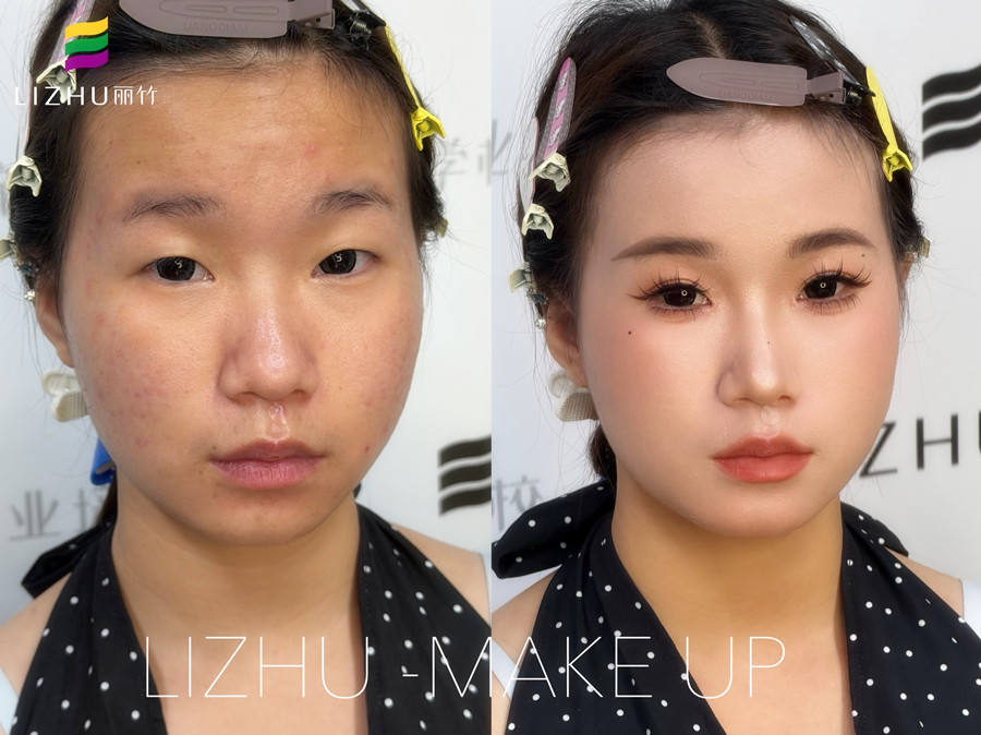 單眼皮調(diào)整技巧，廣西彩妝專業(yè)學(xué)校分享技巧